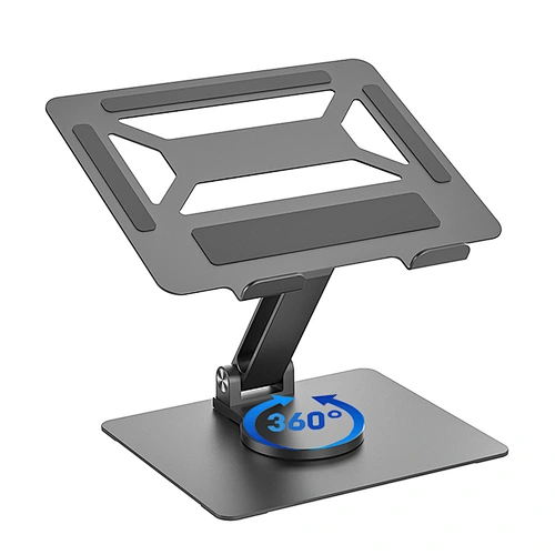 Thickened Carbon Steel Plate 360 Rotated Degree Laptop Stand With No Shaking