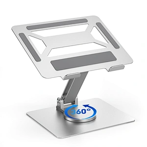 Thickened Carbon Steel Plate 360 Rotated Degree Laptop Stand With No Shaking