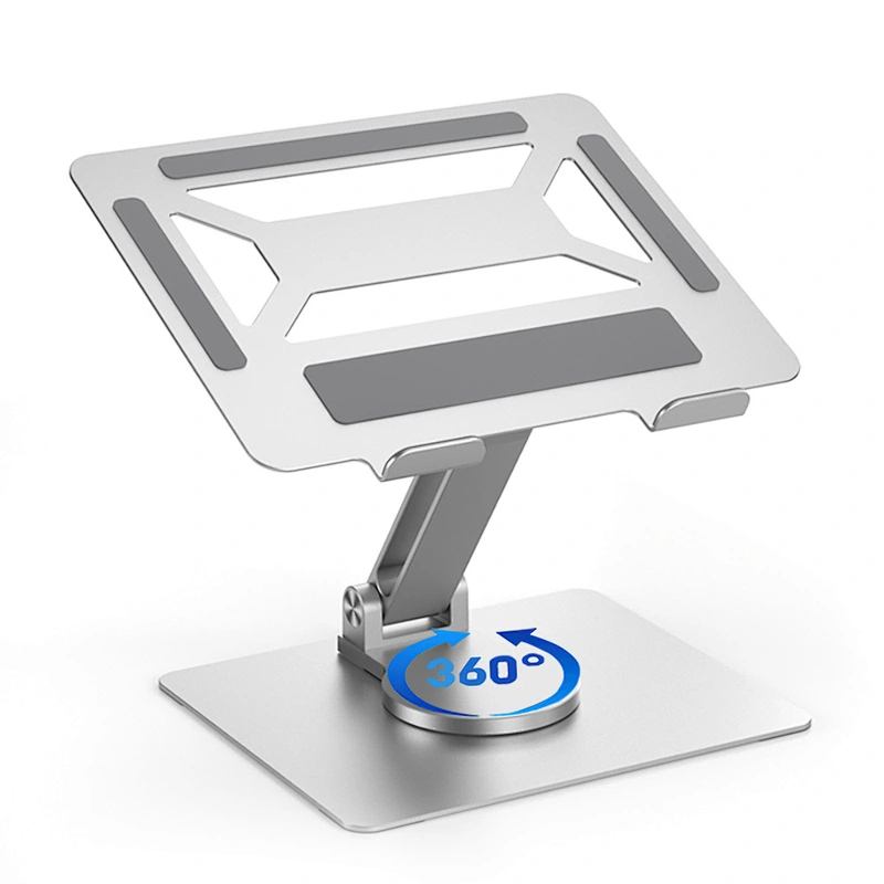 Thickened Carbon Steel Plate 360 Rotated Degree Laptop Stand With No Shaking
